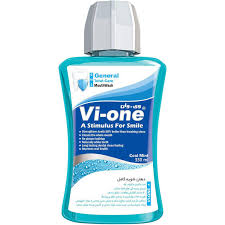 دهان شویه  کامل وی وان مدل General Cool Mint حجم 330 میلی لیتر_ vi-one) mouthwash)