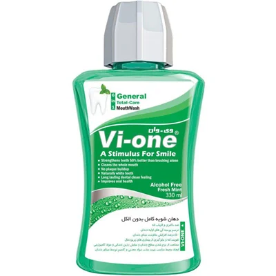 دهان شویه کامل بدون الکل  وی وان(330 میلی لیتر)  General Fresh Mint Mouth Wash Vi One