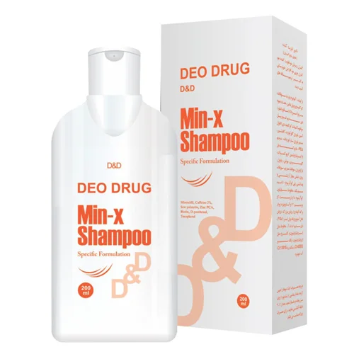 شامپو تقویت کننده و ضد ریزش دئودراگ 200 میلی لیتر_Deo Drug Min-x Shampoo 200 ml