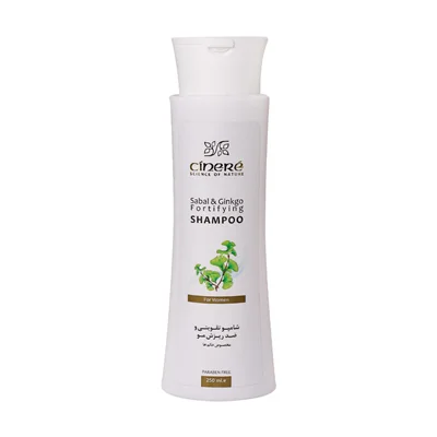 شامپو تقویتی و ضد ریزش مو سینره مخصوص خانم ها  Cinere Sabal And Ginkgo Fortifying Shampoo For Women 250 ml