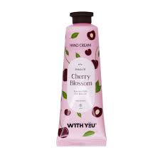 کرم مرطوب کننده دست ویت یو حاوی عصاره شکوفه گیلاس  With You Petals Of Cherry Blossom Hand cream 50 ml
