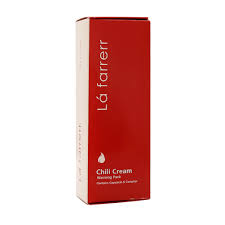 کرم گرم کننده و تسکین دهنده چیلی لافارر 60 میلی لیتر La Farrerr Chili Warming Cream 60 ml