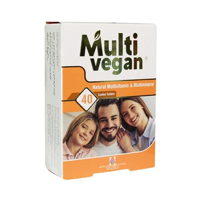 قرص مولتی وگان هولیستیکا 40 عدد Holistica Multi Vegan 40 Coated Tablets