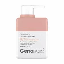ژل شستشوی صورت پوست چرب و مختلط ژنوبایوتیک 200 میلی لیتر Genobiotic Cleansing Gel For Oily And Combination Skin 200 ml