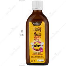 شربت عسل +مولتی ویتامین+زینک بیزمکس Syrup Honey + Multi Vitamins + Zinc Beezmax