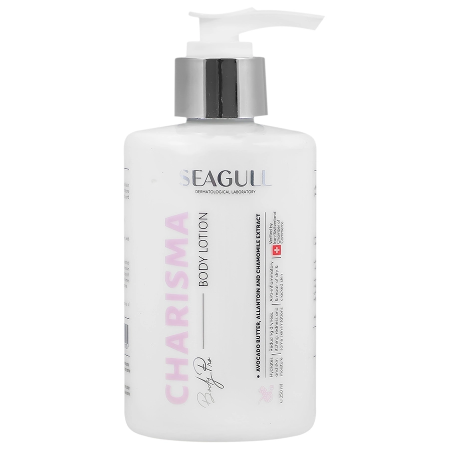 لوسیون مرطوب کننده صورت و بدن کاریزما سی گل