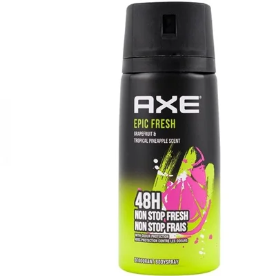 اسپری بدن مردانه آکس مدل epic fresh حجم 150 میلی لیتر
