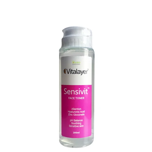تونر پوست حساس سنسی ویت ویتالایرVitalayer Sensivit Face Toner 200 ml