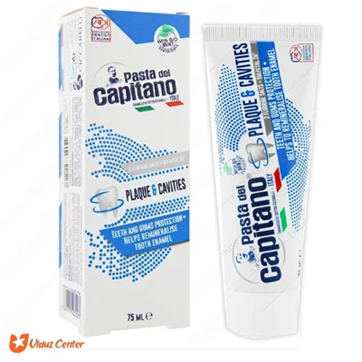 خمیر دندان ضد جرم سیگار پاستا دل کاپیتانو 75 میلی لیتر