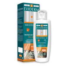 شامپو کراستم دی اویدرم مناسب موهای خشک و آسیب دیده 250 میلی لیتر Eviderm Kerastem D Shampoo 250 ml