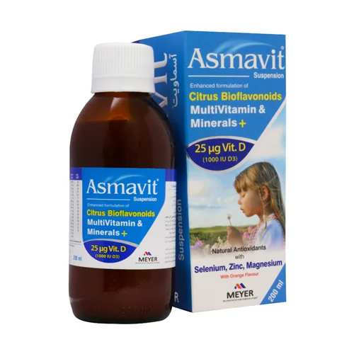 شربت آسماویت ویتابیوتیکس ۲۰۰ میلی لیتر_Vitabiotics Asmavit Suspension 200 ml