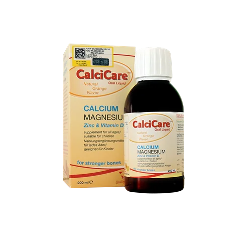 شربت کلسی کر ویتان ۲۰۰ میلی لیتر calcicare