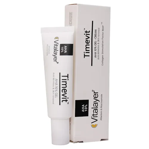 کرم ژل لایه بردار AHA 10 درصد ویتالیر 30 میلی لیتر_Vitalayer AHA 10% Gel Cream 30 ml