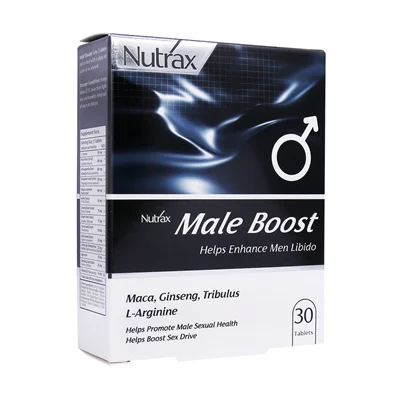 قرص میل بوست نوتراکس 30 عدد_Nutrax Male Boost 30 Tablets
