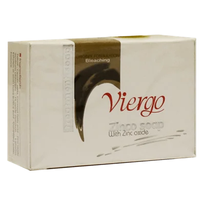 صابون زینکو ویرگو حاوی زینک اکساید 100 گرم Viergo zinco soap with zinc oxide