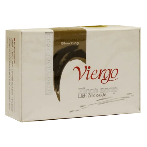 صابون زینکو ویرگو حاوی زینک اکساید 100 گرم Viergo zinco soap with zinc oxide