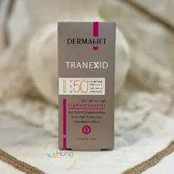 فلوئید ضد آفتاب SPF50 روشن کننده ترنکسید درمالیفت - رنگی