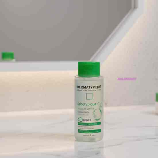 محلول پاک کننده آرایش چشم و صورت درماتیپیک پوست مختلط و چرب 250 میل