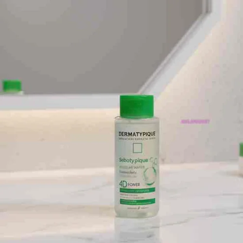 محلول پاک کننده آرایش چشم و صورت درماتیپیک پوست مختلط و چرب 250 میل