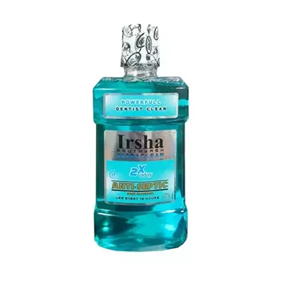 دهانشویه ضدعفونی کننده ایرشا(انتی سپتیک) |Irsha Anti Septic Mouthwash None Alcohollic 250 ml