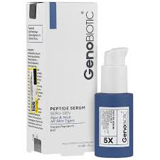 سرم پپتایدی صورت و گردن ژنوبایوتیک 30 میلی لیتر Genobiotic Peptide Serum 30 ml