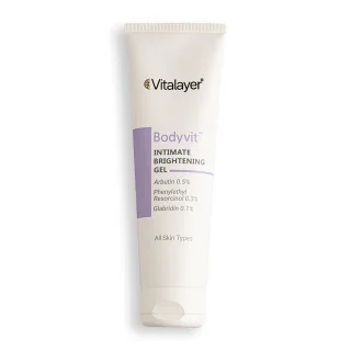 ژل روشن کننده نواحی حساس ویتالیر مدل Body Vit حجم 150 میلی لیتر