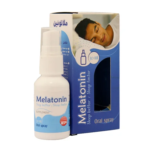 اسپری دهانی ملاتونین توان اکسیر فارمد 30 میلی لیتر_Tavan Exir Pharmed Melatonin Oral Spray 30 ml