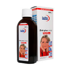 شربت زینک پلاس یوروویتال ۲۰۰ میلی لیتر EuRho Vital Zink Plus Juice 200 ml