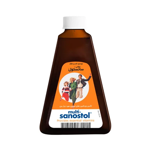 شربت مولتی سانستول 155گرمMulti Sanostol  Syrup