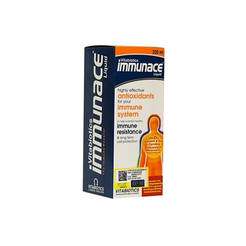 شربت ایمیونیس ویتابیوتیکس 200 میلی لیتر_Vitabiotics Immunace Liquid 200 ml