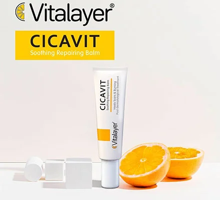 کرم ترمیم کننده و ضد التهاب سیکاویت ویتالیر Vitalayer Cicavit Soothing Repairing Balm 30 ml