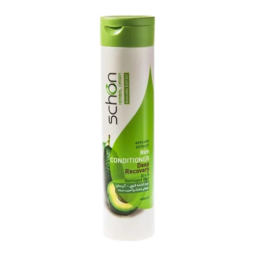 نرم کننده قوی آووکادو شون آووکادو 400 میلی لیتر Schon Ultra Rich Hair Conditioner For Dry And Damaged Hair 150ml