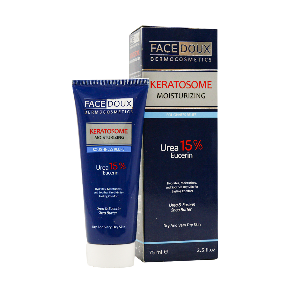 کرم مرطوب کننده 15 درصد اوره کراتوزوم فیس دوکس