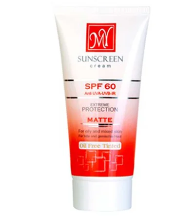 کرم ضد آفتاب رنگی مای با SPF60 مناسب پوست چرب و مختلط حجم 50 میلی لیتر