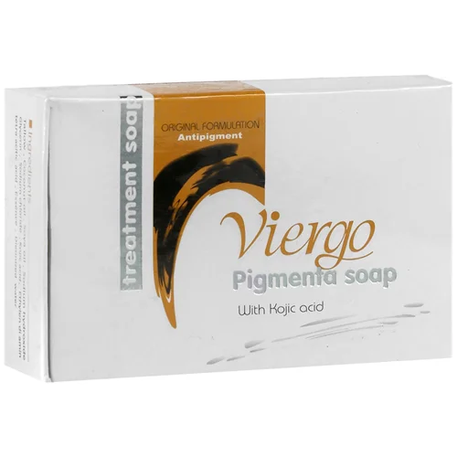 صابون پیگمنتا ویرگو حاوی ماده موثره کوجیک اسید 100 گرم Viergo pigmenta soap with kojic acid