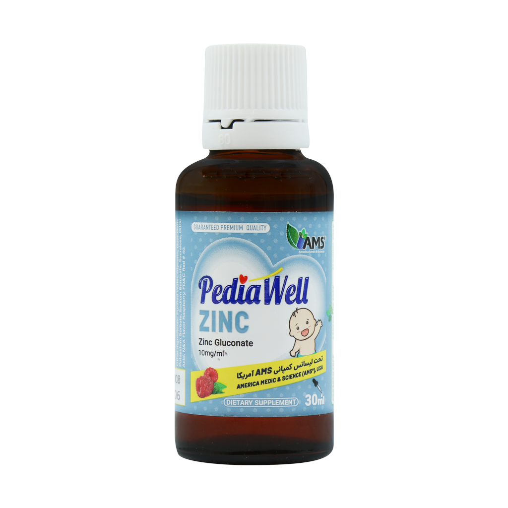 قطره خوراکی پدیاول زینک ای ام اس 30 میلی لیتر