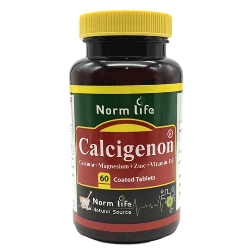 قرص کلسی ژنون نورم لایف60 عددی_ Norm Life Calcigenon
