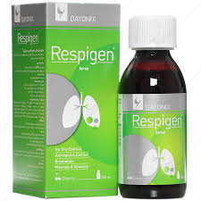 شربت رسپیژن دایونیکس فارما 150 میلی لیتر Dayonix Respigen Syrup 150 ml