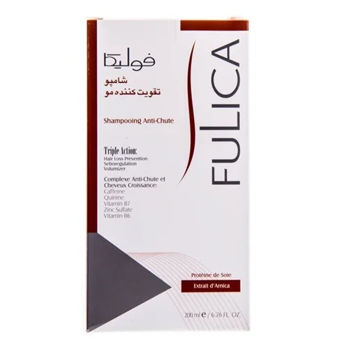 شامپو تقویت ‎کننده و ضد ریزش مو فولیکا Fulica Anti Hair Loss Shampoo 200ml