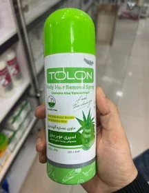 اسپری موبر بدن تولون مناسب پوست های حساس حجم 200 میلی لیتر