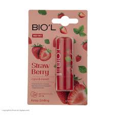 بالم نرم کننده لب توت فرنگی بیول  StrawBerry Lip Balm Biol