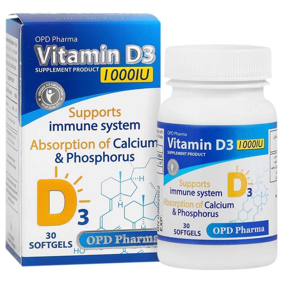 سافت ژل ویتامین د3 1000 واحدی (30 عددی)