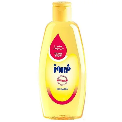 شامپو بچه نرم کننده طلایی 500میل فیروزFirooz Baby Shampoo