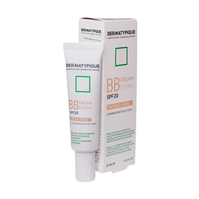 بی بی کرم SPF20 درماتیپیک 30 میلی لیتر(بژ طبیعی)