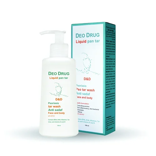 شوینده صورت و بدن حاوی لاکتیک اسید دئودراگ ۱۵۰ میلی لیتر_Deo Drug Liquid Wash 150 ml