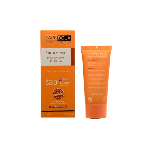 کرم ضد آفتاب پوست خشک (SPF 30) بژ متوسط فیس دوکس