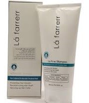 شامپو بدون سولفات لافارر مناسب مو کراتینه و رنگ شده 200 میلی لیتر La Farrerr Sulfate-free Shampoo For Colored And Keratin Hair 200 ml