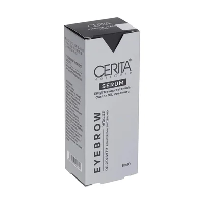 سرم احیا کننده ابرو سریتا 8 میلی لیتر Cerita Eyebrow Vitalize Serum 8 ml