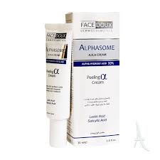 کرم لایه بردار AHA 10 درصد فیس دوکس مدل آلفازوم حجم 30 میلی لیتر Face Doux Alphasome 10% AHA Peeling Cream 30 ml