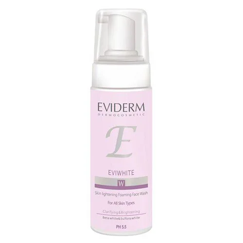 فوم شستشوی صورت روشن کننده اوی وایت  Eviwhite Eviderm skin lightening Foaming Face Wash 150 ml